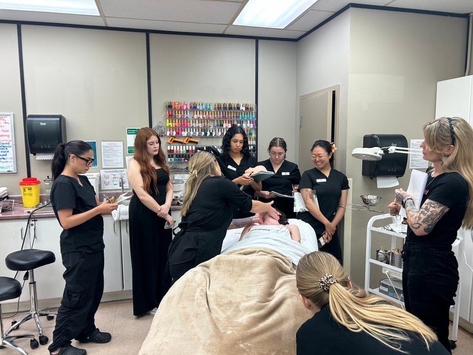 esthetician demo